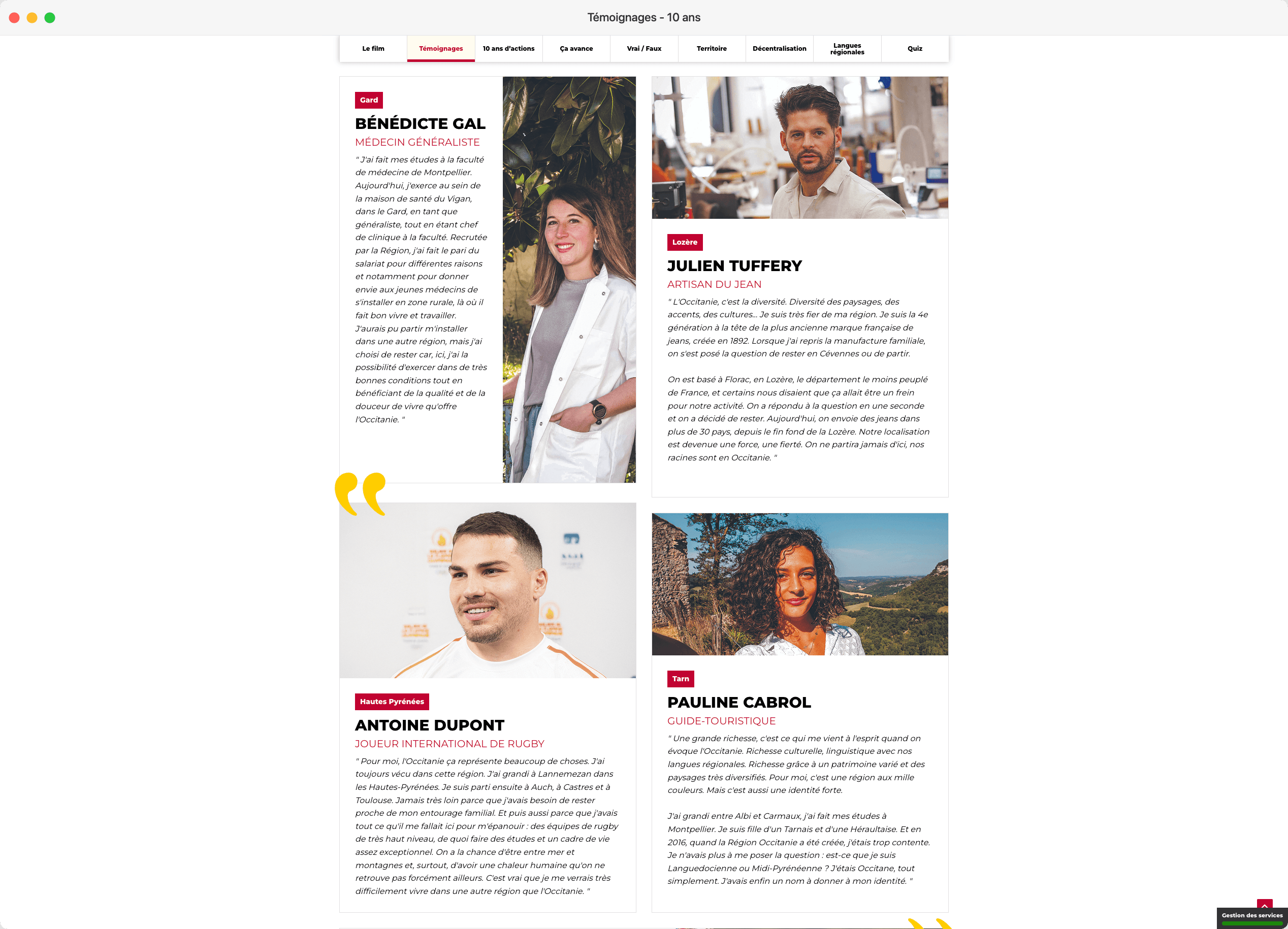 Les 10 ans de La Région Occitanie — 1