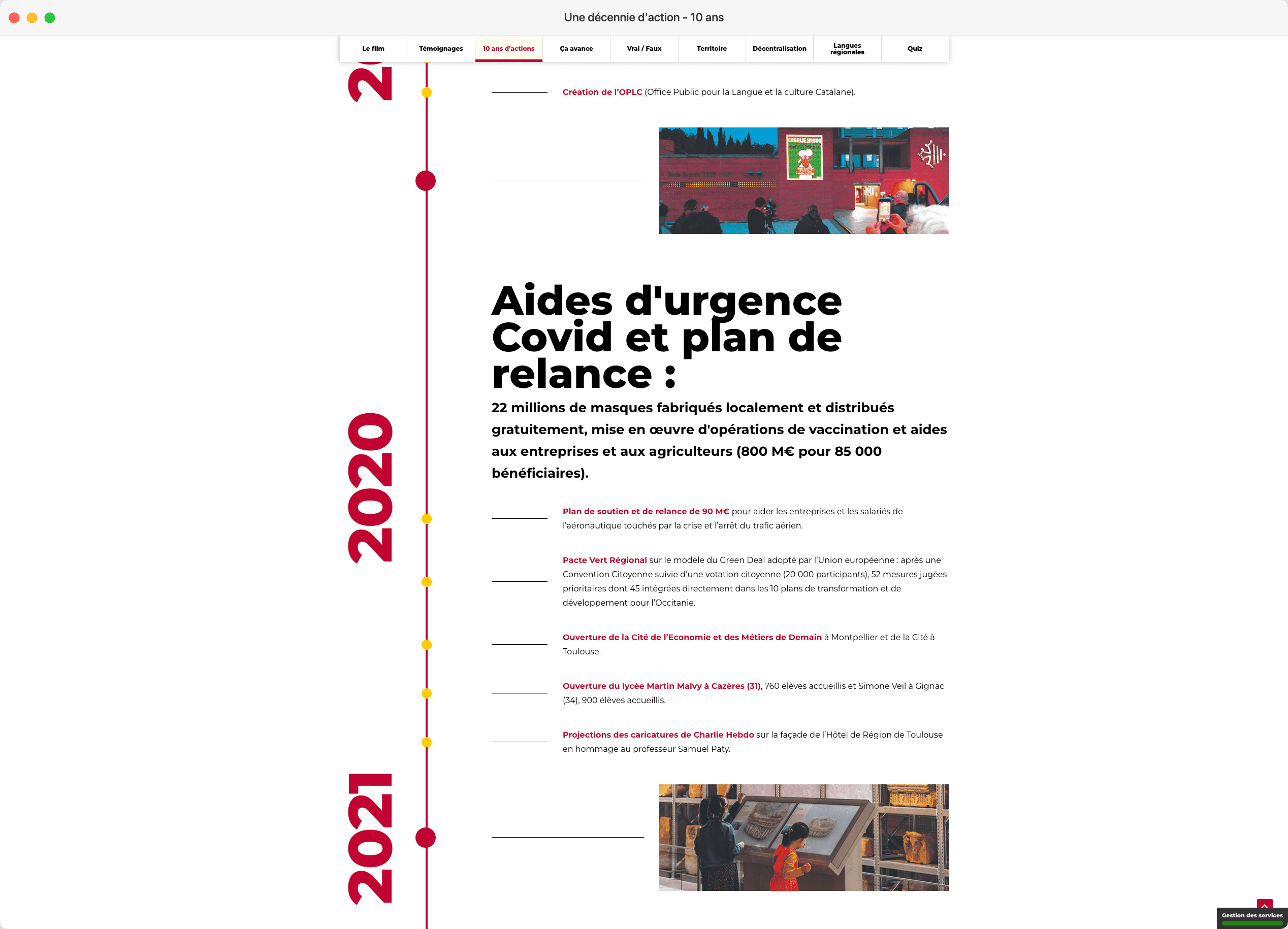 Les 10 ans de La Région Occitanie — 2